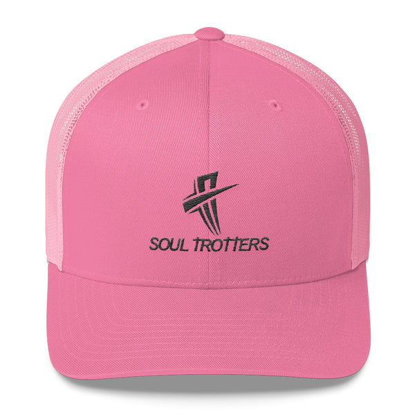 Soul Cool Cap TM Trucker Cap - Soul Trotters embroidered logo snapback cap - Soul Trotters 