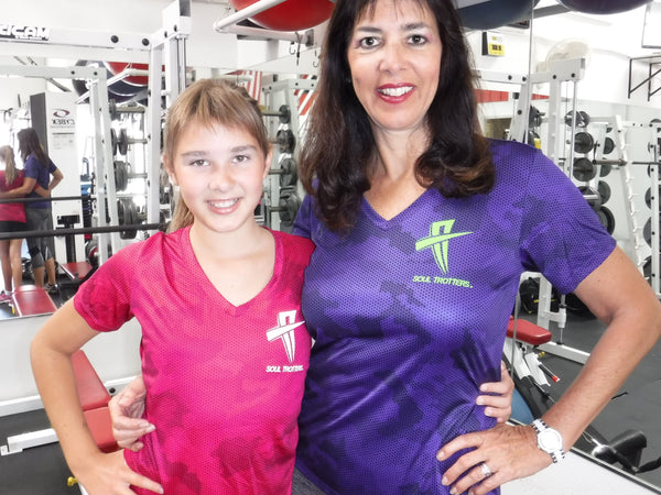 Women's Short Sleeve - Soul Cool Fit T-Shirt - Princess Purple Camo Fade - Amazon - Soul Trotters 