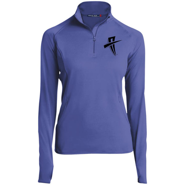 Soul Trotters Action Cross Women's 1/2 Zip Performance Pullover - Soul Trotters 