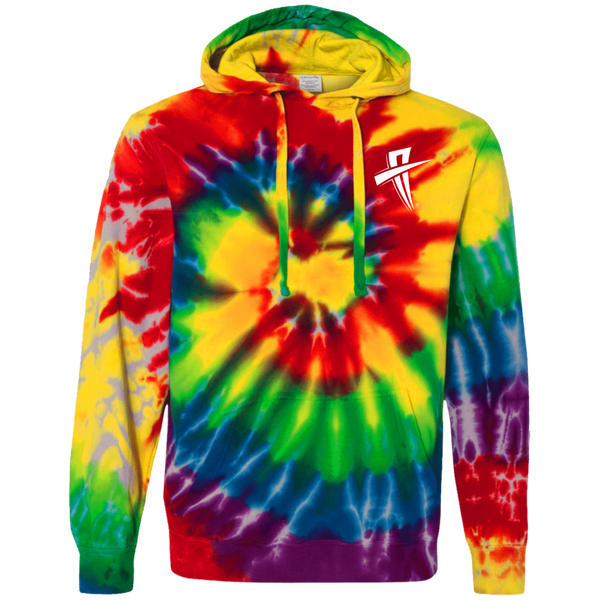 Soul Trotters Action Cross Tie-Dyed Pullover Hoodie - Soul Trotters 